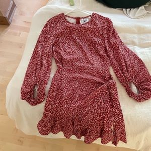 Princess Polly Floral Wrap Dress